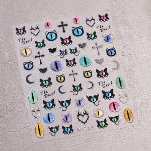Evil Eye nail sticker