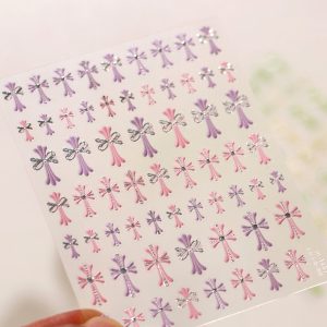 chrome nail sticker