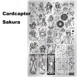Cardcaptor Sakura nail stamping plate