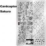 Cardcaptor Sakura nail stamping plate