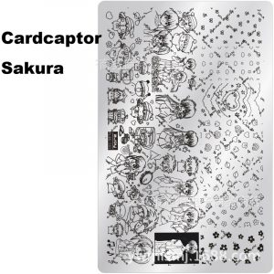 Cardcaptor Sakura nail stamping plate