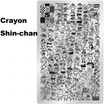 Crayon Shin-chan NAILstamping plate