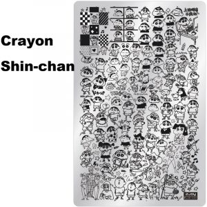 Crayon Shin-chan NAILstamping plate
