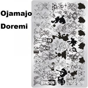 Chibi Maruko-chan nail stamping plate