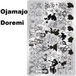 Ojamajo Doremi nail stamping plate