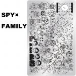 SPY×FAMILY nail stamping plate