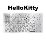Hellokitty nail stamping plate