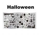 Halloween nail stamping plate