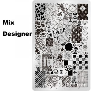 Mix Designer nail stamping plate