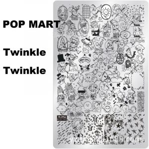 Twinkle Twinkle nail stamping plate