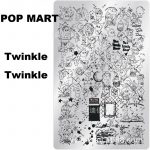 POP MART nail stamping plate