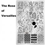The Rose of Versailles nail stamping plate