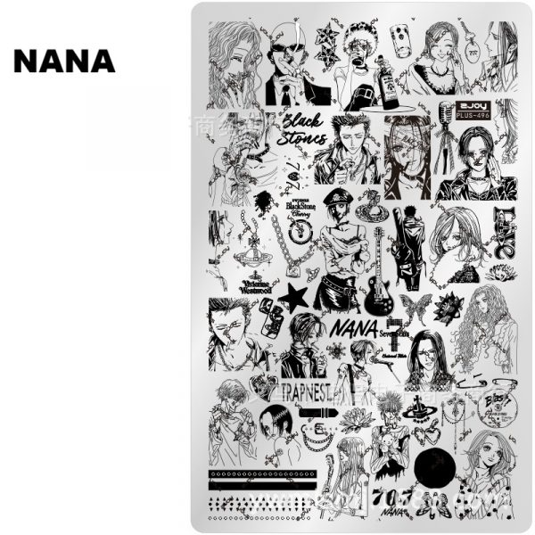 NANA nail stamping plate NANA nail stamping plate