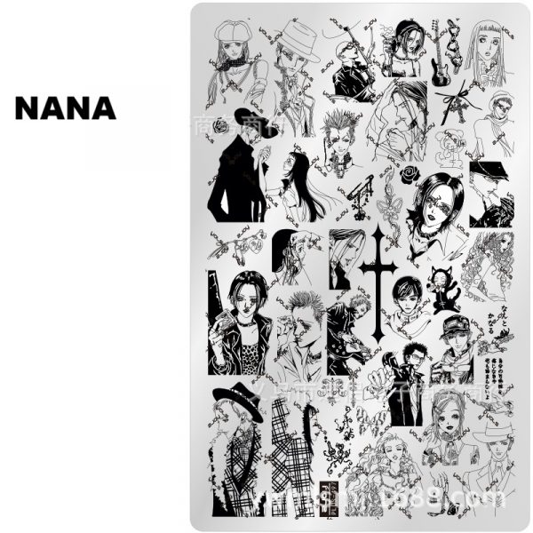 NANA nail stamping plate NANA nail stamping plate
