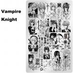 Vampire Knight nail stamping plate Vampire Knight nail stamping plate